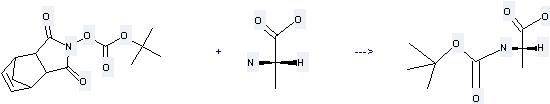 Boc-ONb is used to produce N-tert-Butoxycarbonyl-L-alanine.